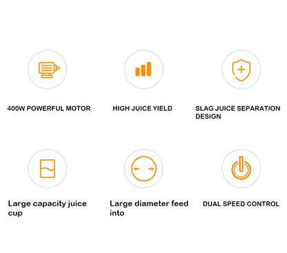 800W Multifunctional Fruit & Veg Juicer