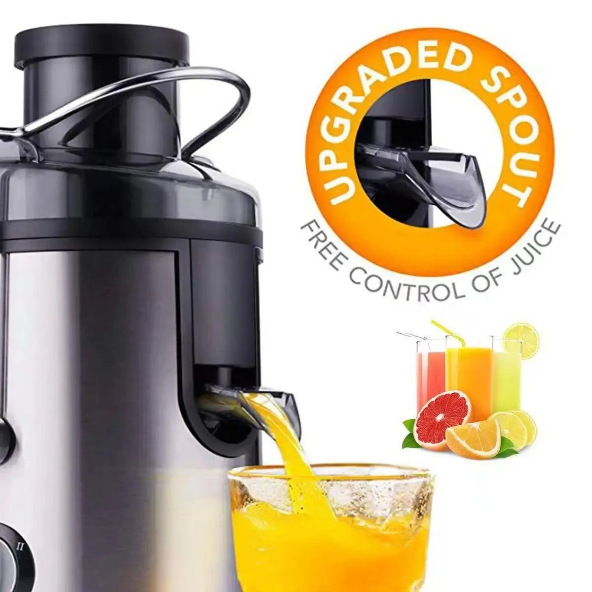 800W Multifunctional Fruit & Veg Juicer